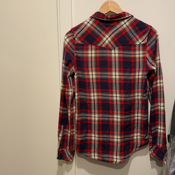 Topshop Plaid shirt - Picture 3 of 4